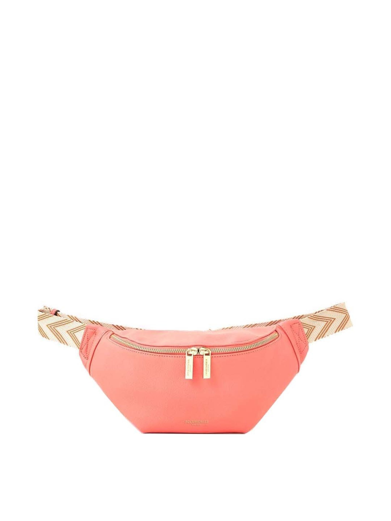 Accessorize London Orange Solid Waist Pouch