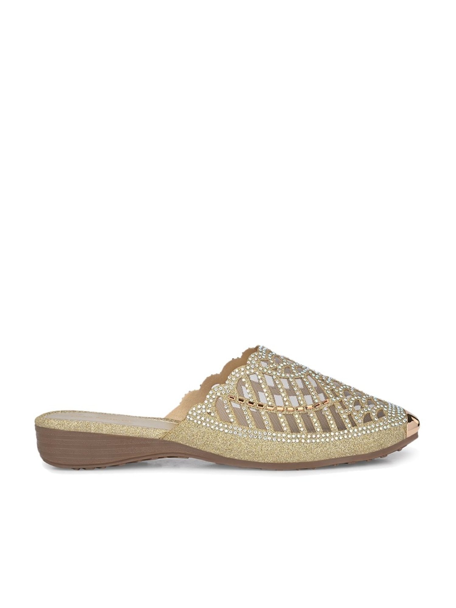 Clog London Women's Golden Mule Shoes