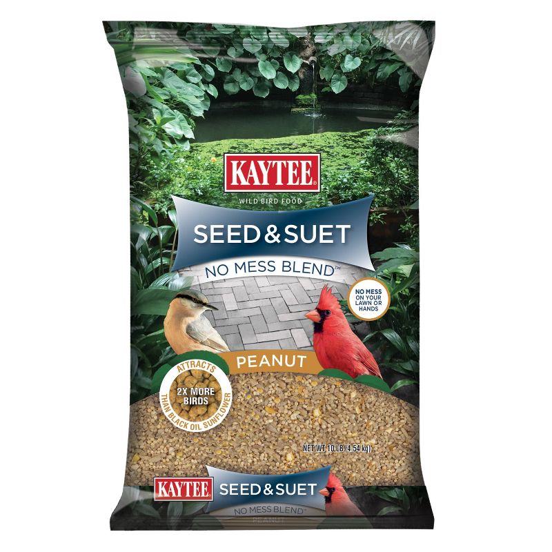 KAYTEE Seed and Suet Bird Food - 10lbs