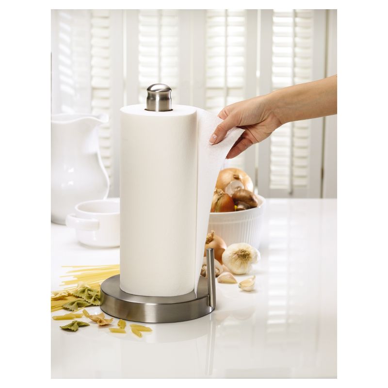 Kamenstein Perfect Tear Stainless Steel Paper Towel Holder