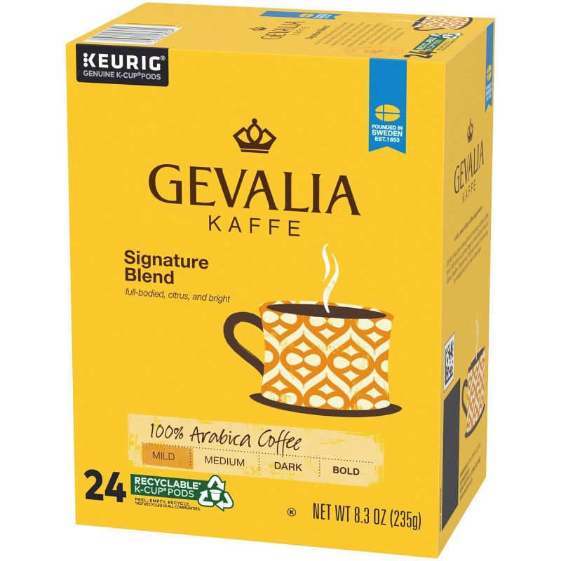 Gevalia Signature Blend Medium Roast Coffee Pods - 24ct