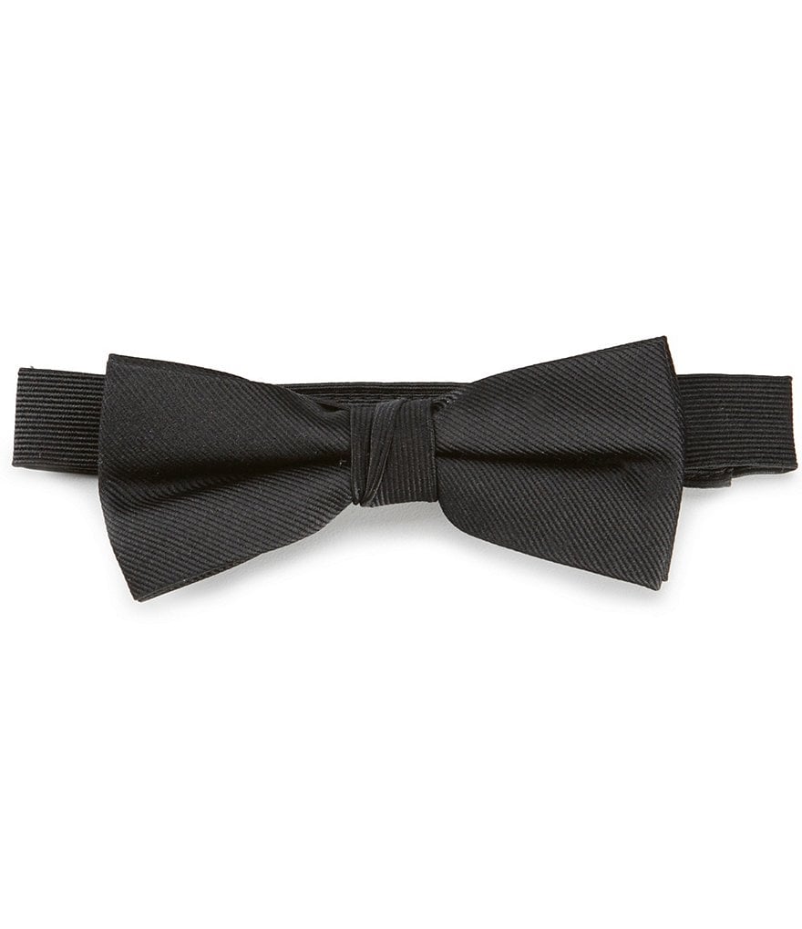 Class Club Gold Label Boys Solid Silk Bow Tie