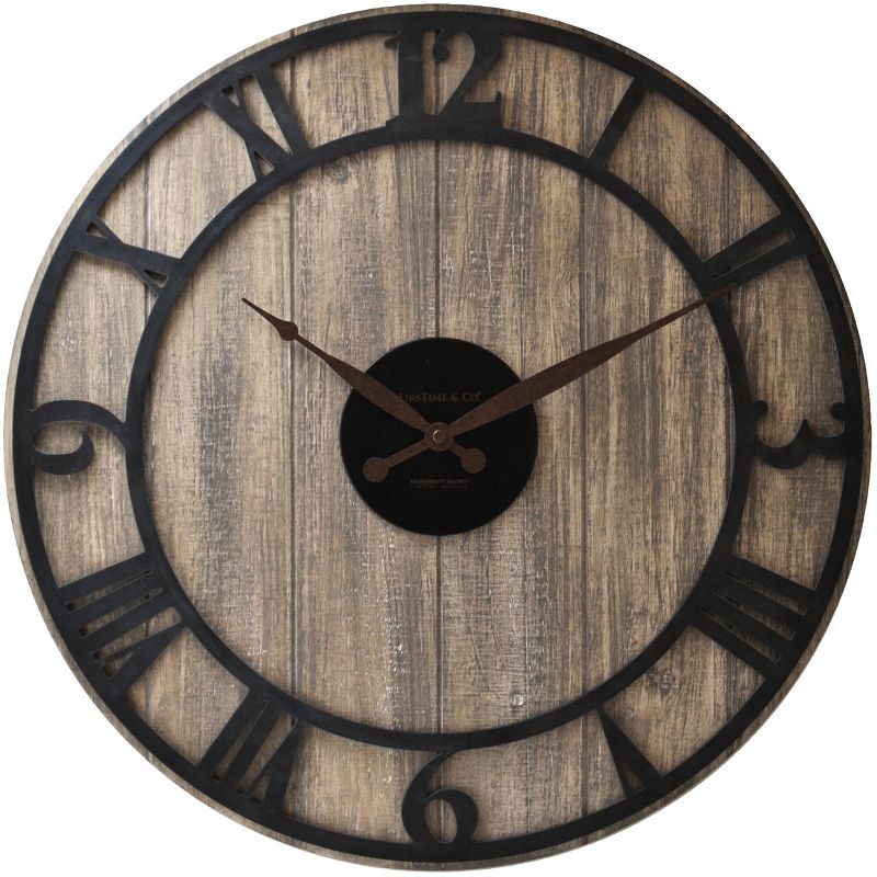 Finley Planks Wall Clock - FirsTime