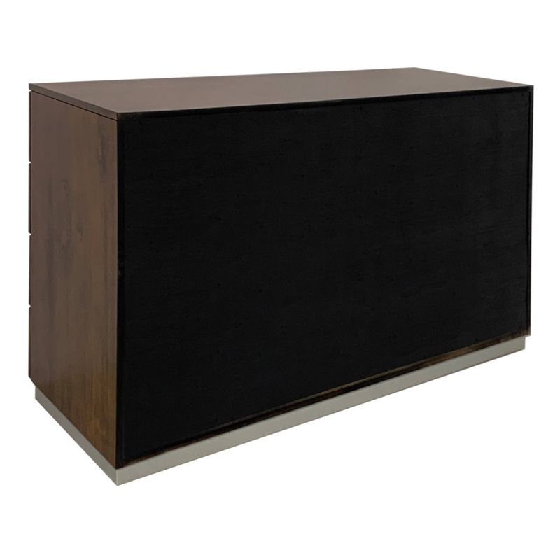 County Line 4 Drawer Chest Rum Walnut - Sauder