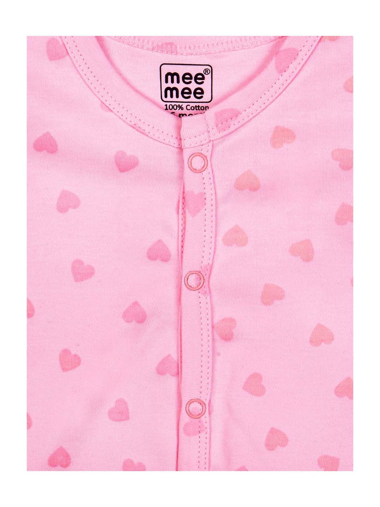 Mee Mee Kids Multicolor Cotton Printed Jablas - Pack of 3