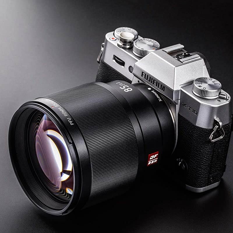 85mm f1.8 Mark II for Fuji x Mount 85mm ii Lens AF Auto Lens Portrait Fixed Focus Lens for Fujifilm Fuji X Mount Camera X-T3 X-T2 X-T30 X-T20 X-T10 X-T100 X-PRO2