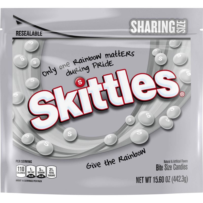 Skittles Original Chewy Candy Pride Pack, Sharing Size Bag - 15.5oz