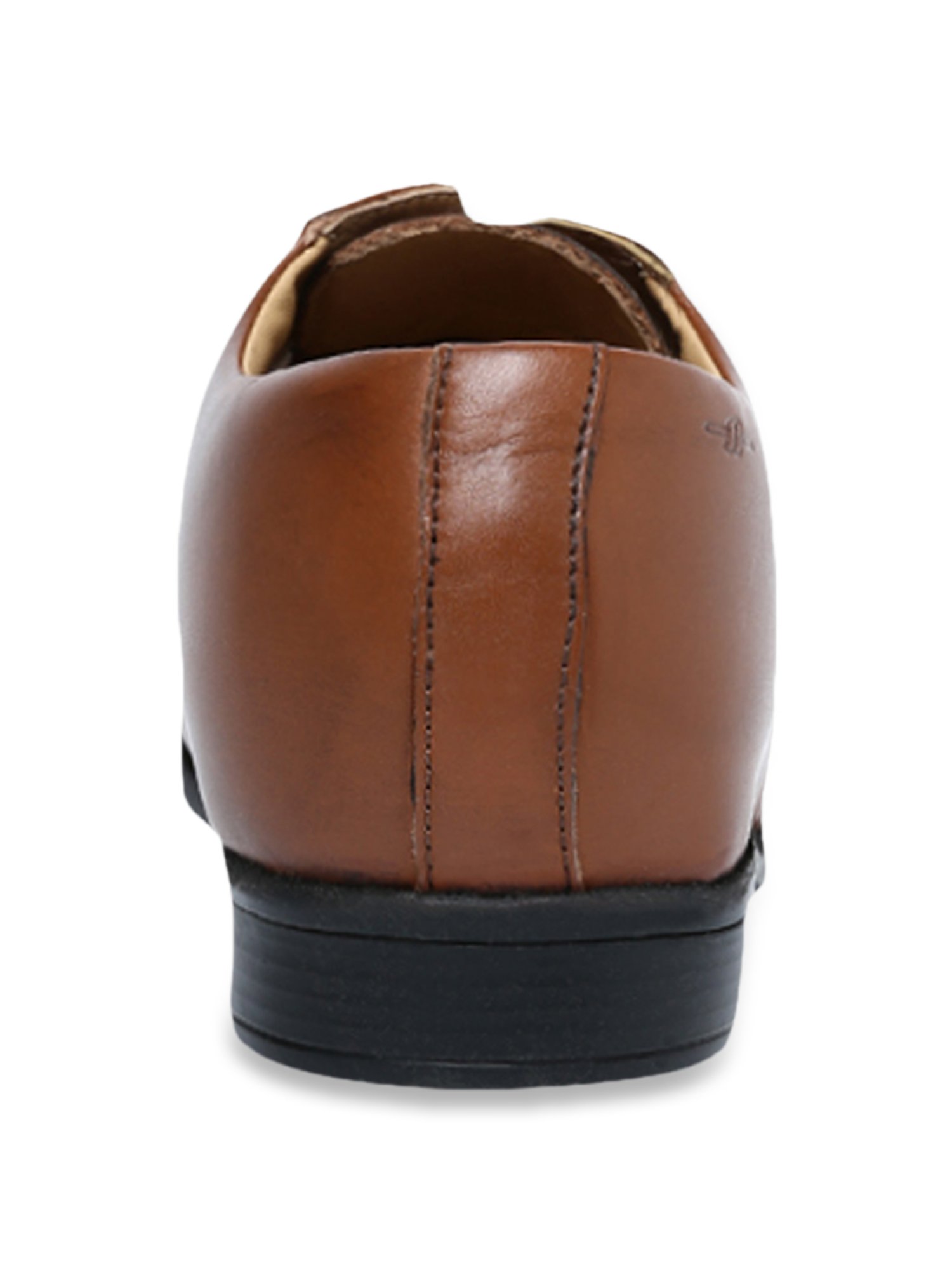 Bata Men's Tan Derby Shoes