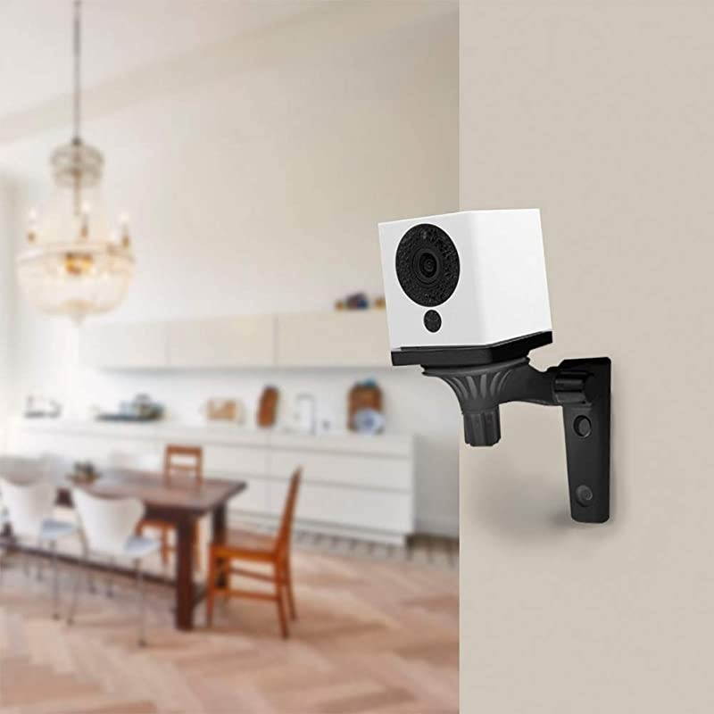 Wyze Cam Pan Wall Mount  Security Mount Bracket for Wyze Cam Pan and Wyze Cam Special Design for Both Wyze Labs 1080p HD Home Camera 2packBlack