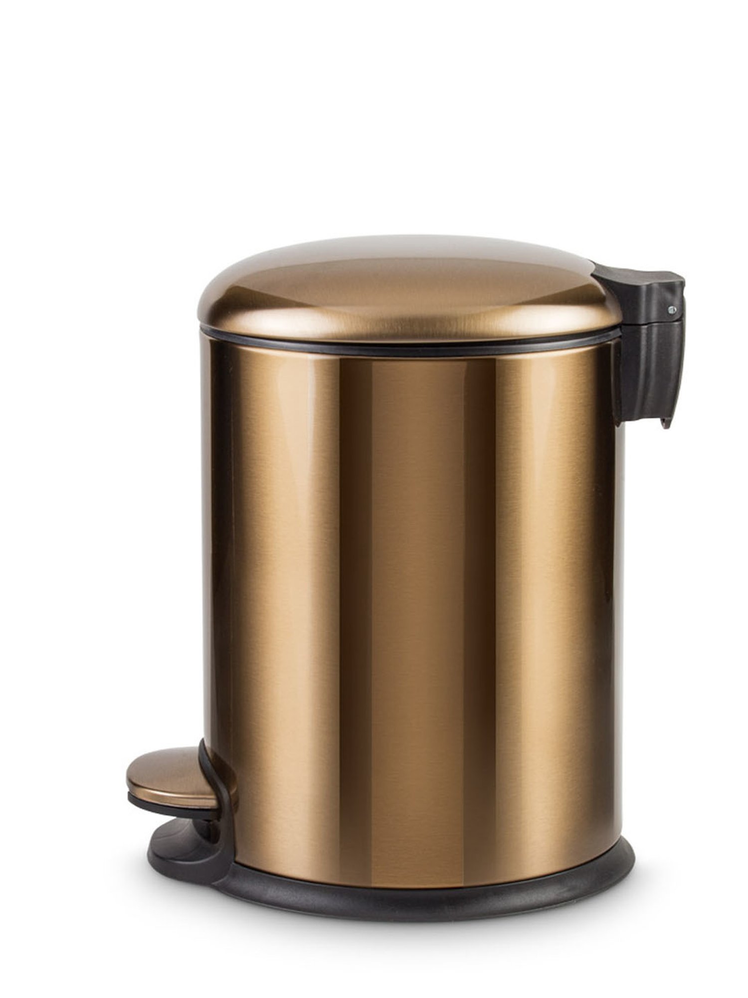 Freelance Bronze Steel Set of 1 Dustbins