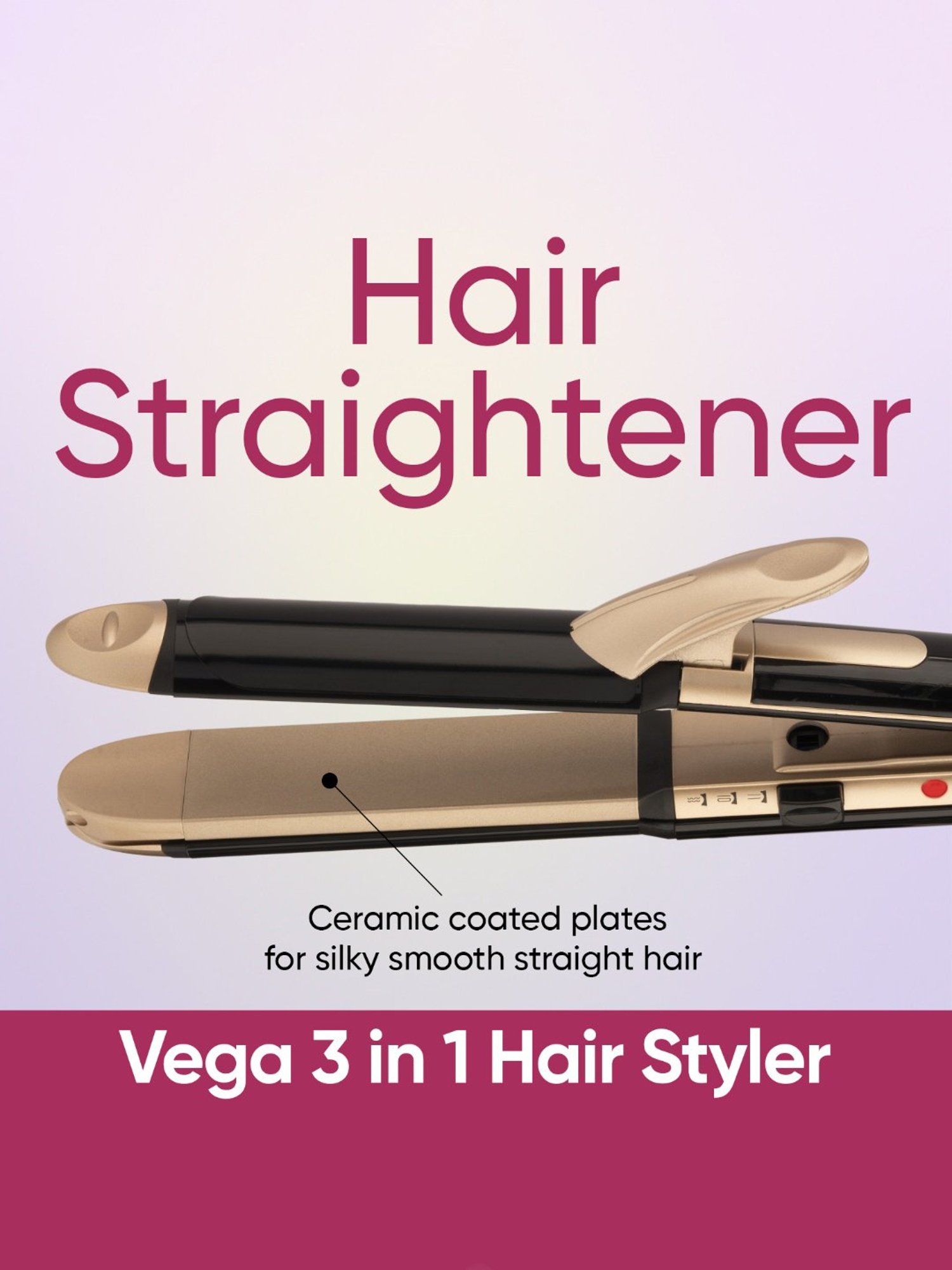 Gorgio Professional GCT9 19mm Hair Curling Tong (Silver)