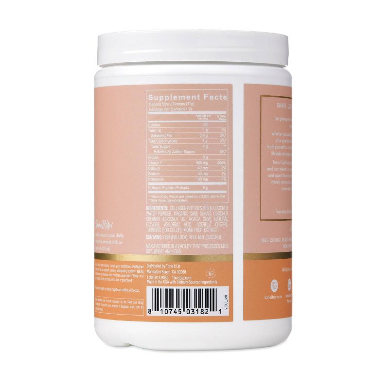 Tone It Up Vitamin C + Collagen Powder - 8.39oz