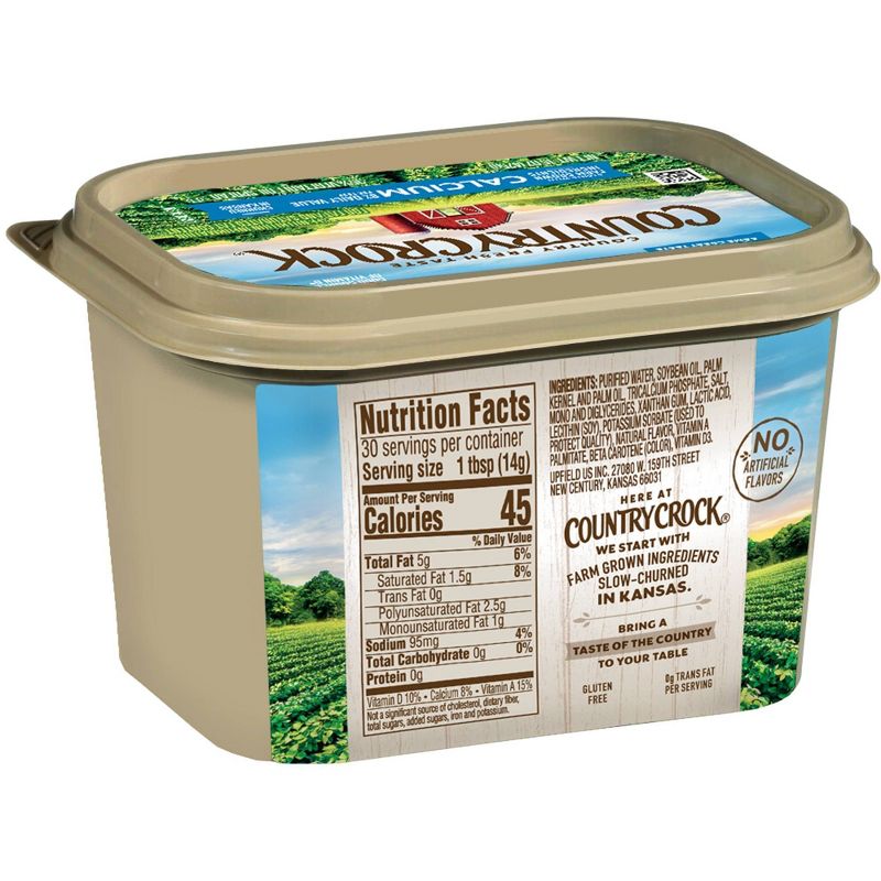 Land O Lakes Spreadable Butter with Olive Oil & Sea Salt - 7oz