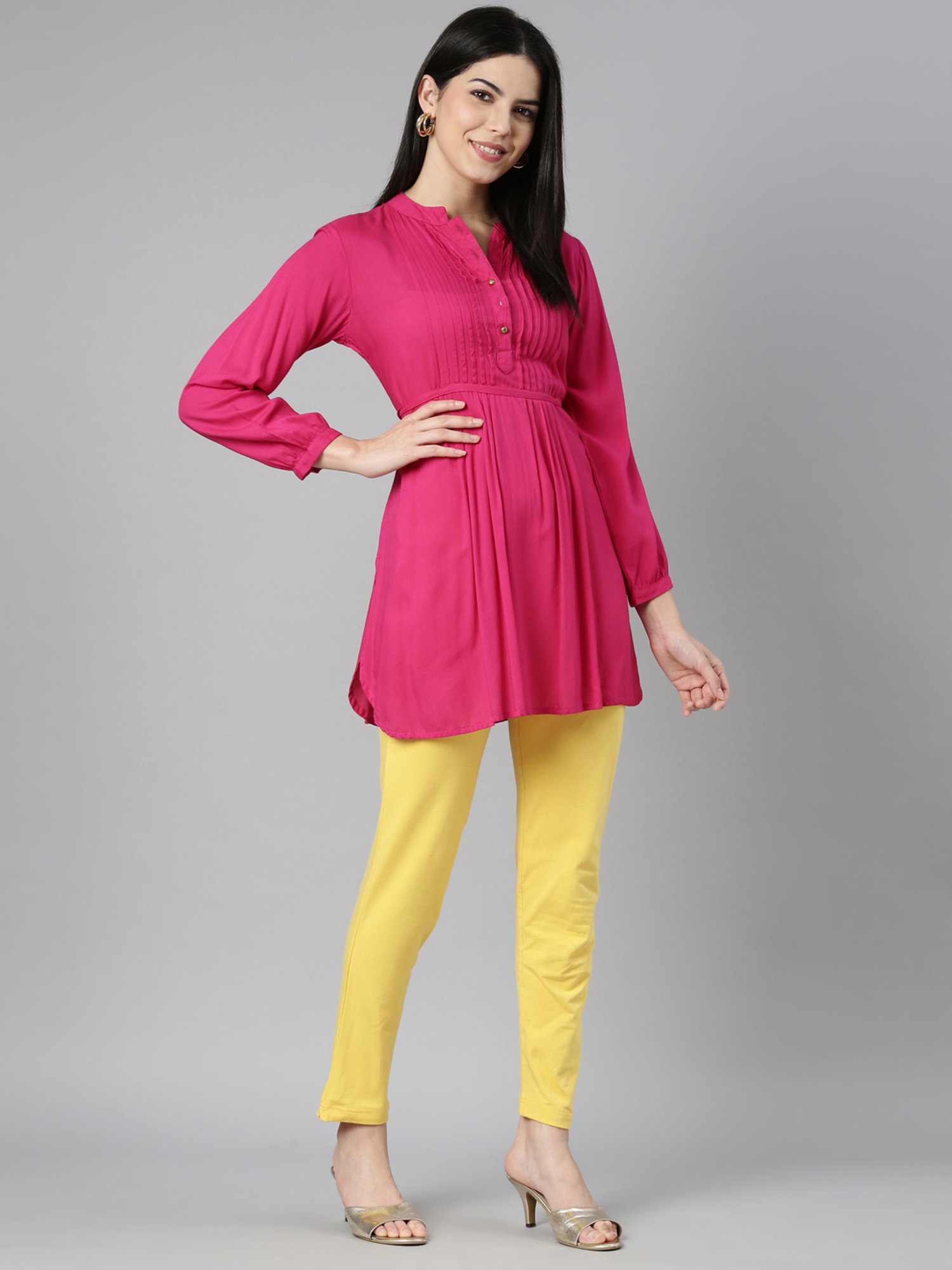 Dixcy Slimz Yellow Leggings