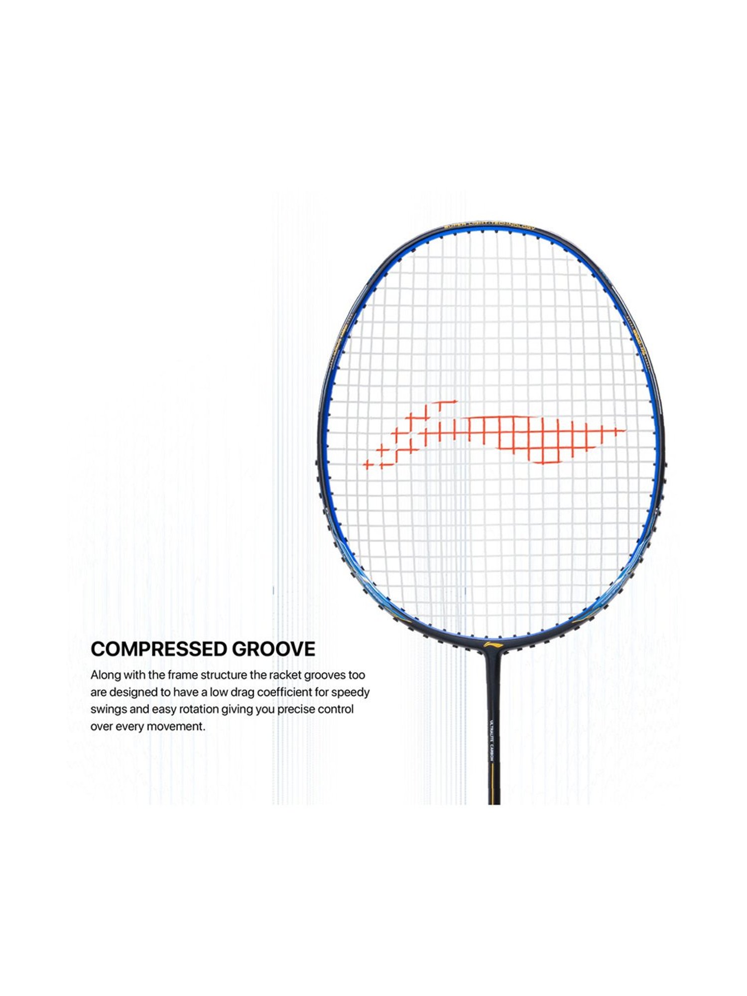 Li-Ning Wind Lite 700 II Badminton Racket (Royal Blue) Size - Medium
