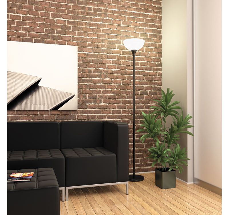 Alera QUB Series Ottoman, 26 3/8 x 21 1/2 x 17 1/2, Black QB8216