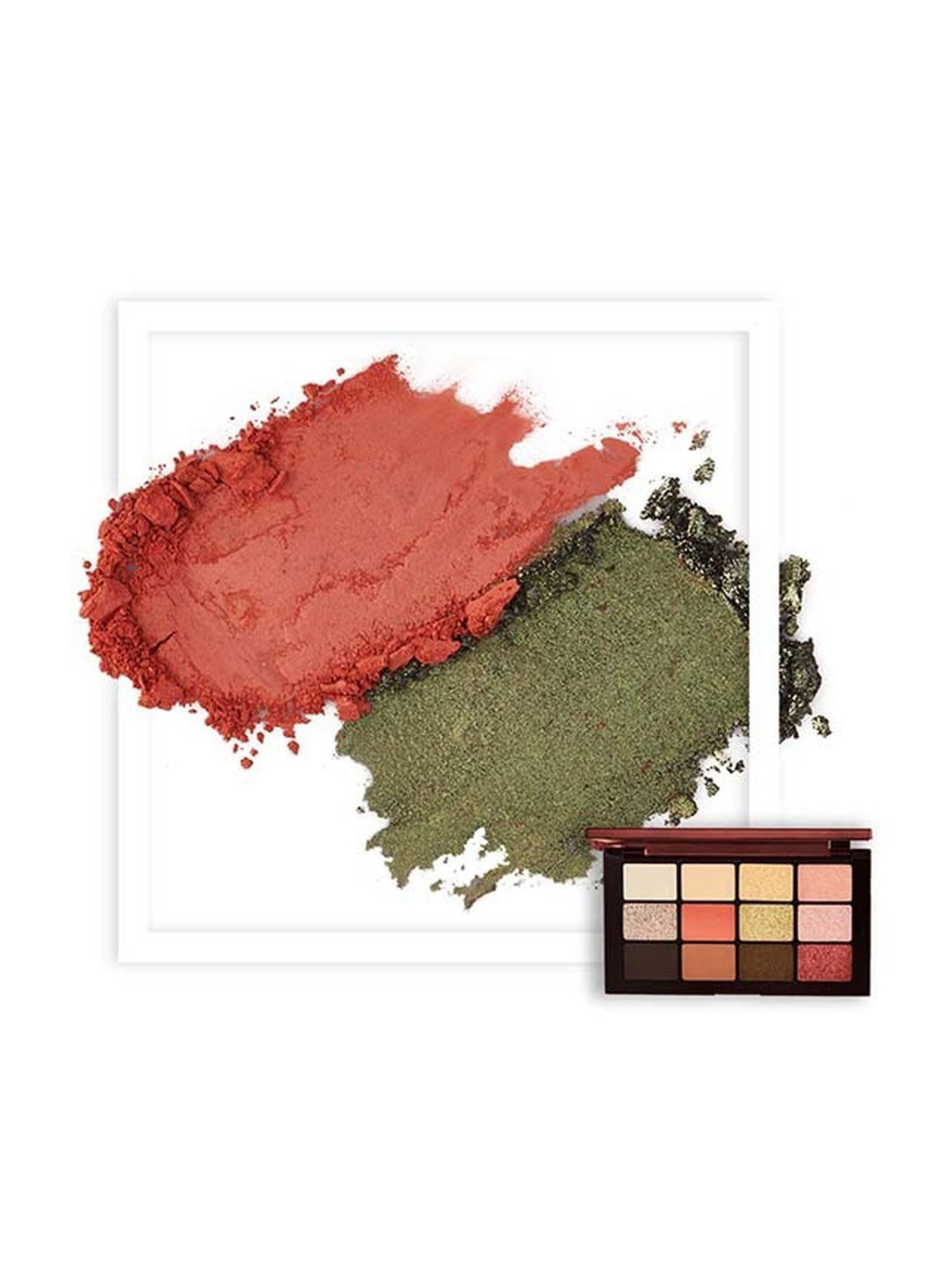 CHARMACY Milano Eyeshadow 12 Colors Palette - 10 gm