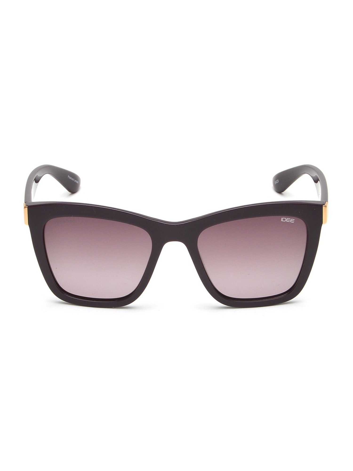 IDEE Brown Square UV Protection Sunglasses for Women