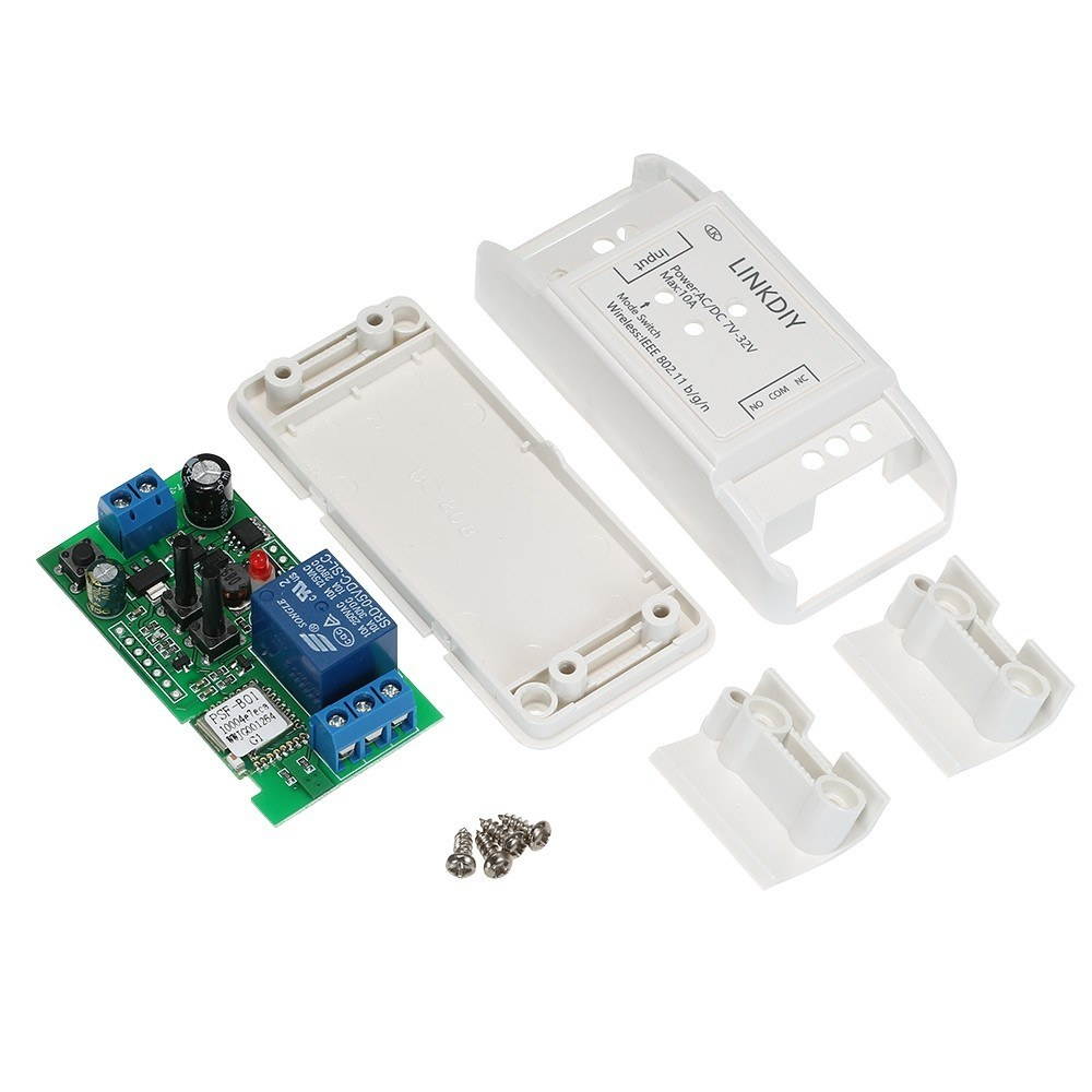 eWeLink Smart Wifi Switch Universal Module 1CH DC/AC7-32V Wireless Switch Timer Phone APP Remote Control