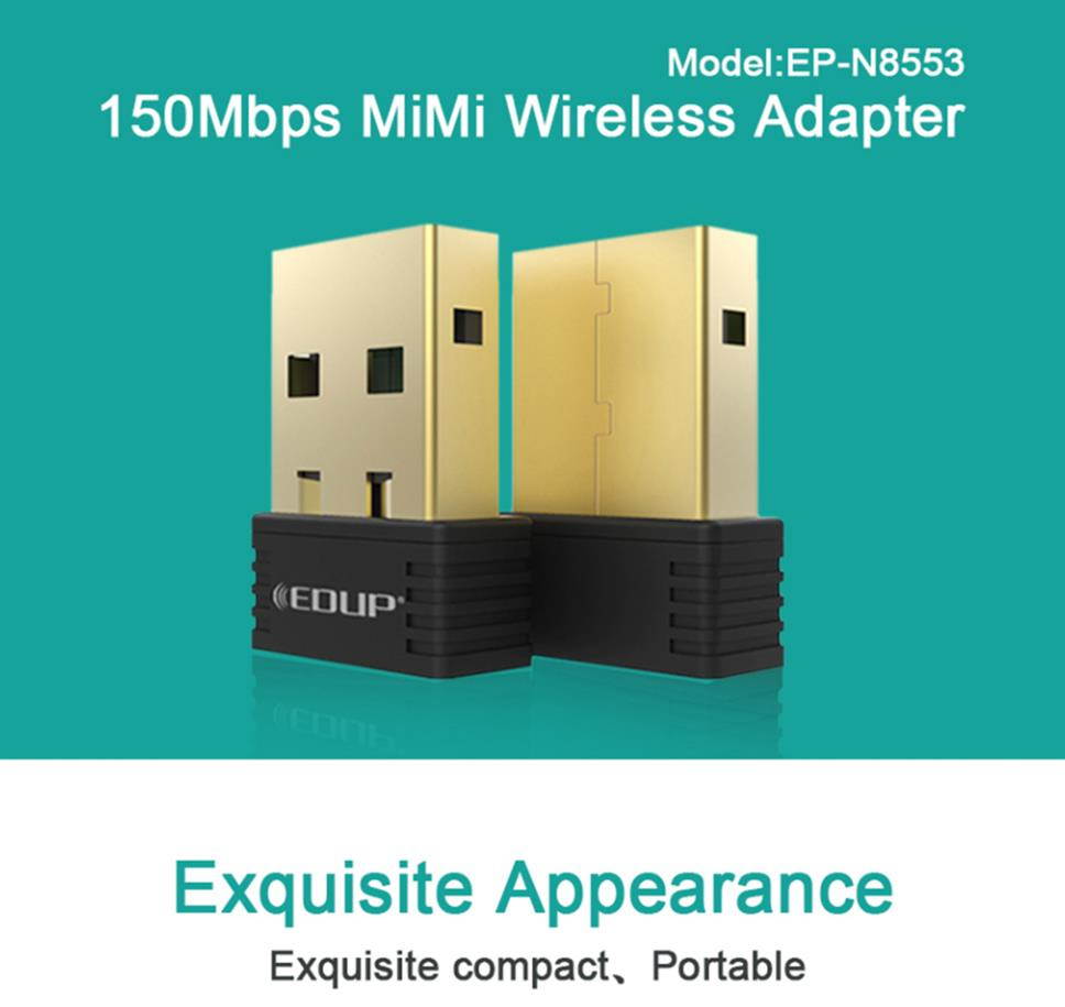 EP-N8553 Mini USB Wireless WIFI Ethernet Adapter 150Mbps 2.4GHz