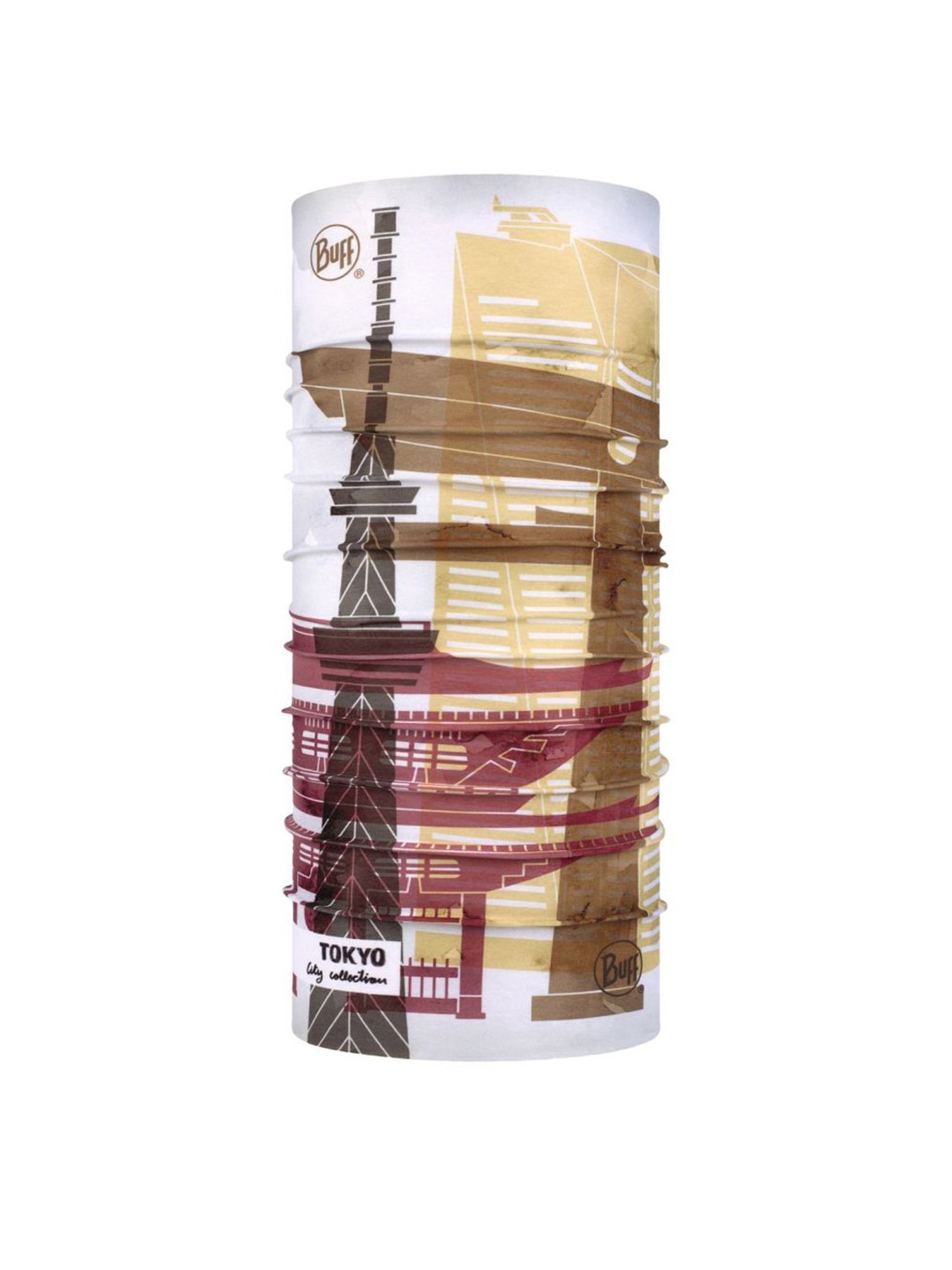 BUFF White Printed Bandana