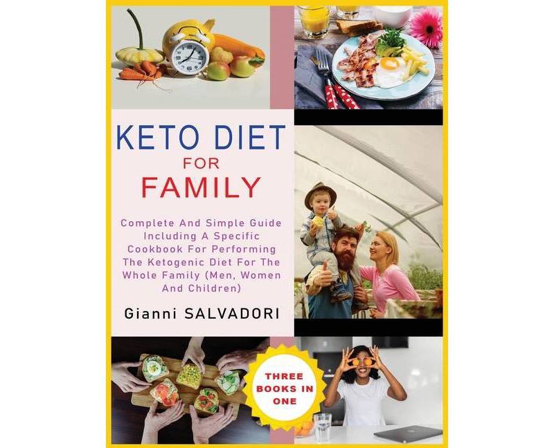 Keto Diet for Family - by  Gianni Salvadori (Hardcover)
