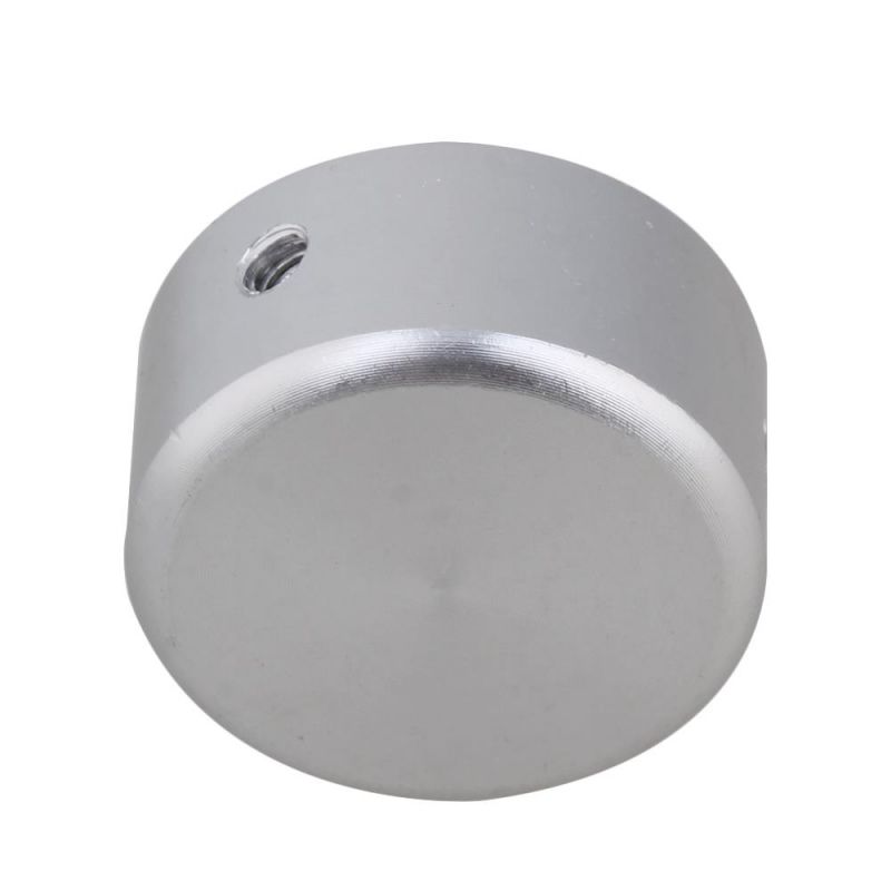 BQLZR Silver Effects Accessories Stomp Switch Pedal Box Foot Metal