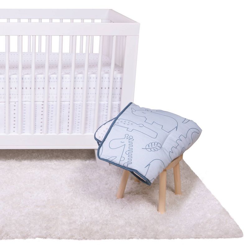 Trend Lab Crib Bedding Set - Simply Safari - 4pc