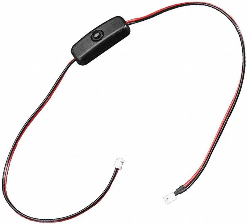 JST 2-pin Extension Cable with On/Off Switch - JST PH2