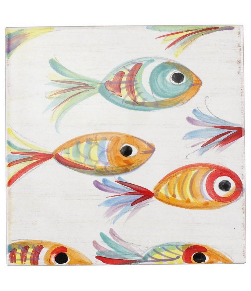VIETRI Pesci Colorati Trivet
