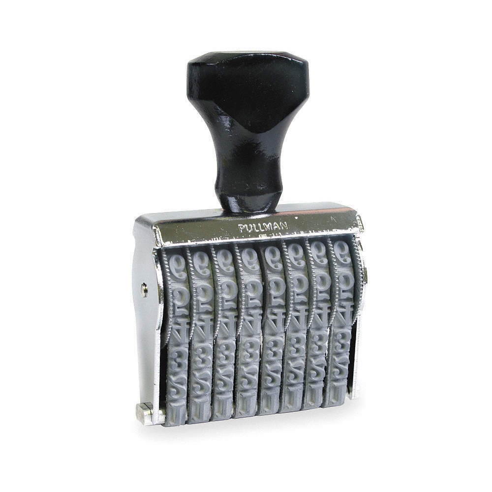 COSCO 038711 Numbering Stamp, 8 Bands, Metal