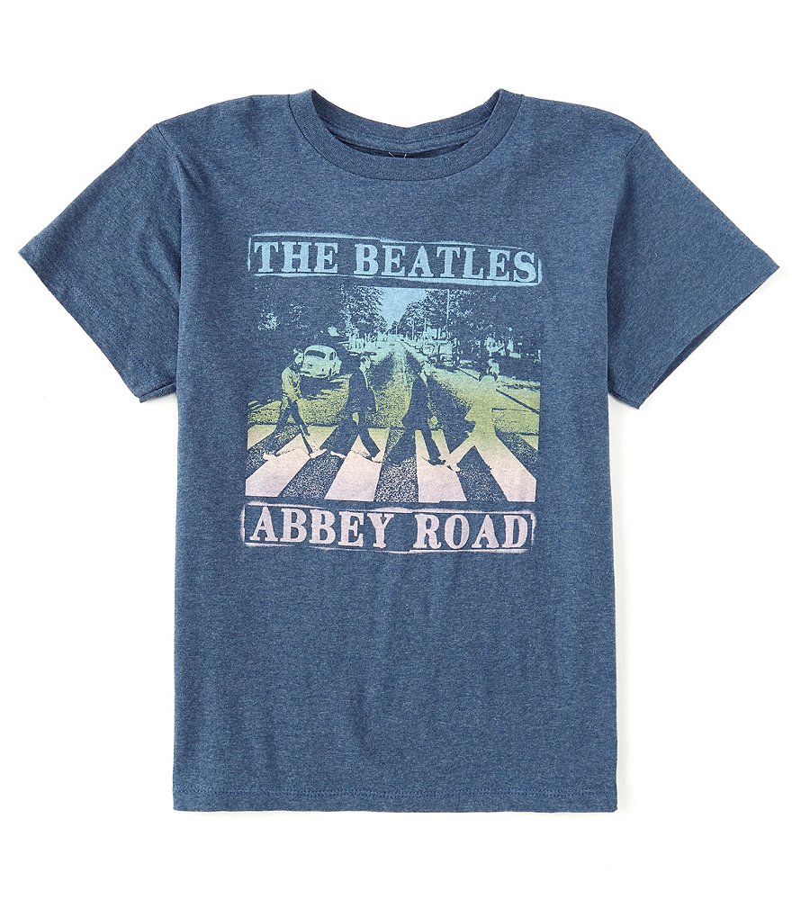 The Beatles Big Boys 8-20 Short-Sleeve Abby Road Graphic Tee