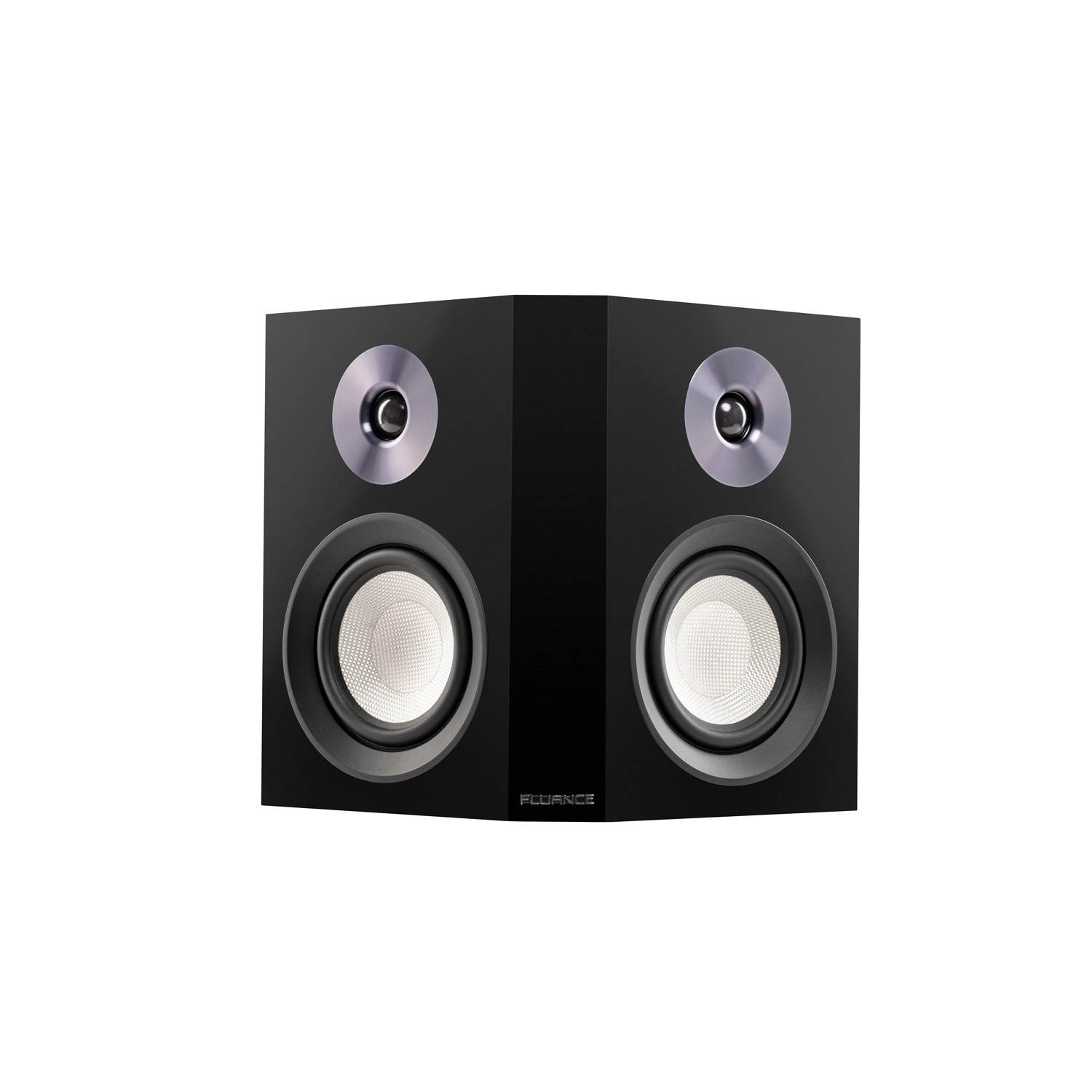 Fluance Reference High Performance 2-Way Bipolar Surround Speakers for Wide Dispersion Surround Sound in Home Theater Systems - Walnut/Pair (XL8BPW)