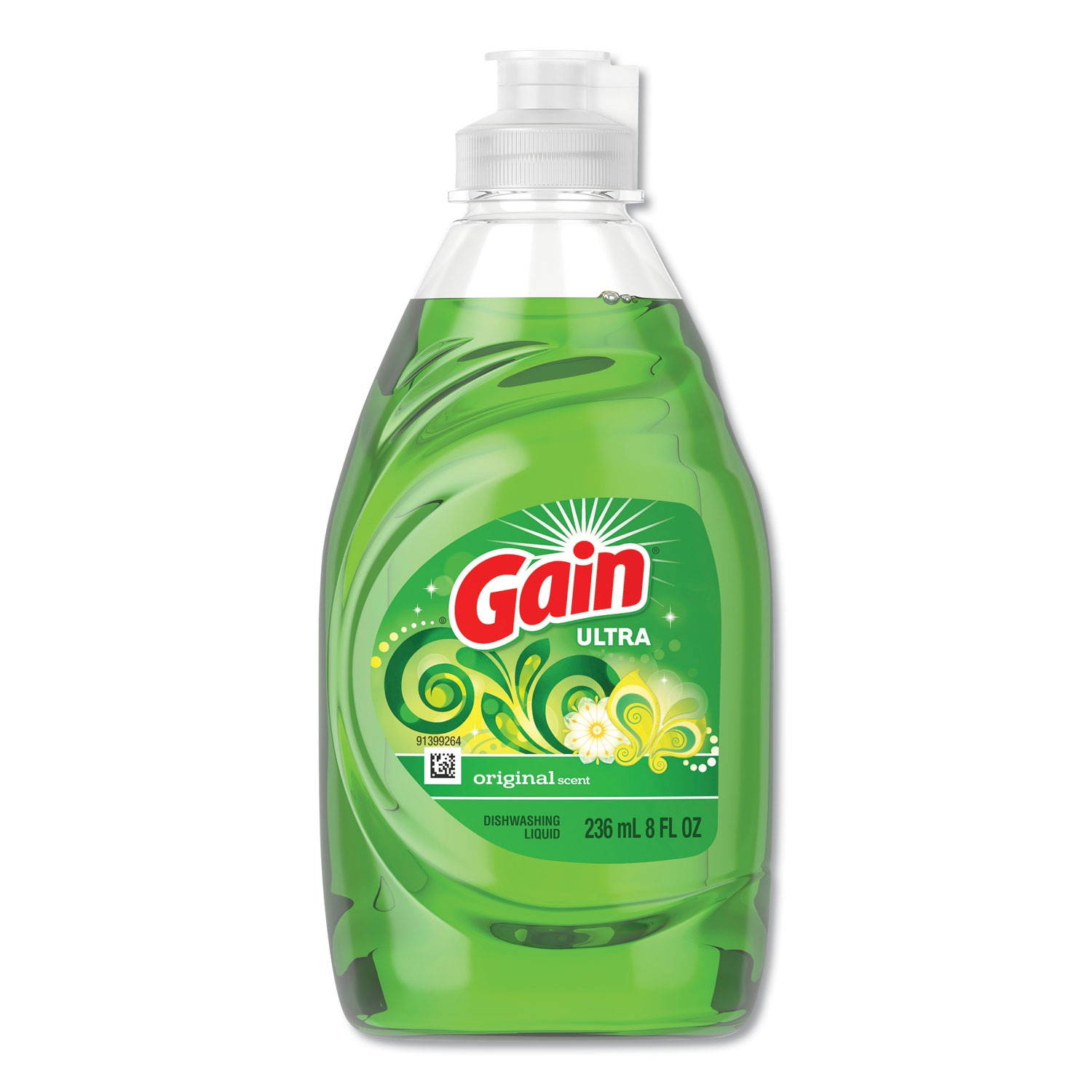 Procter & Gamble PGC97614 9 oz Gain Dishwashing Liquid, Gain Original