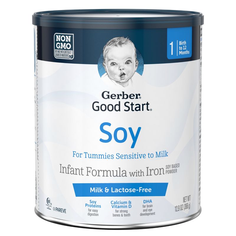 Gerber Good Start Stage 1 Soy Non-GMO Powder Infant Formula - 12.9oz