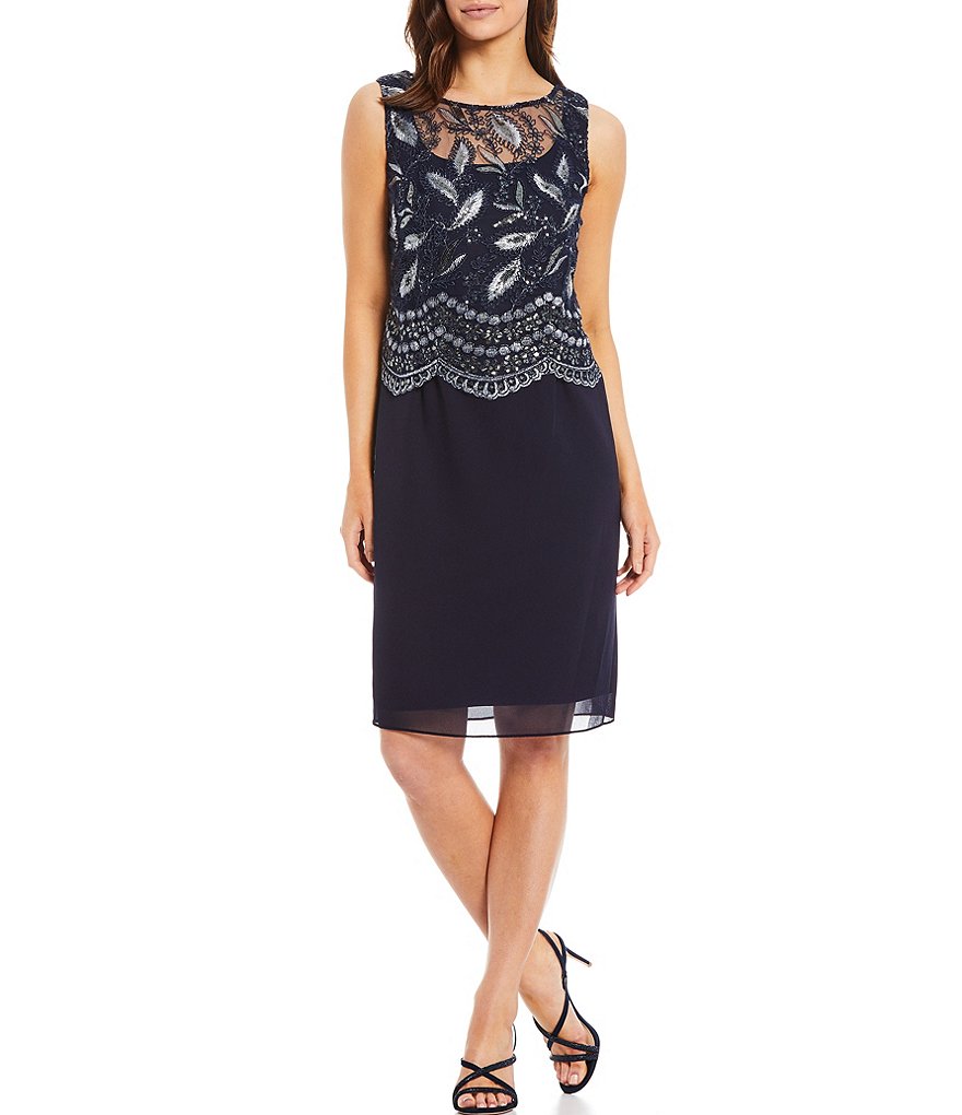 Alex Evenings Stretch Velvet Long Sleeve Ruched Beaded Accent Collar Boat Neck Blouse