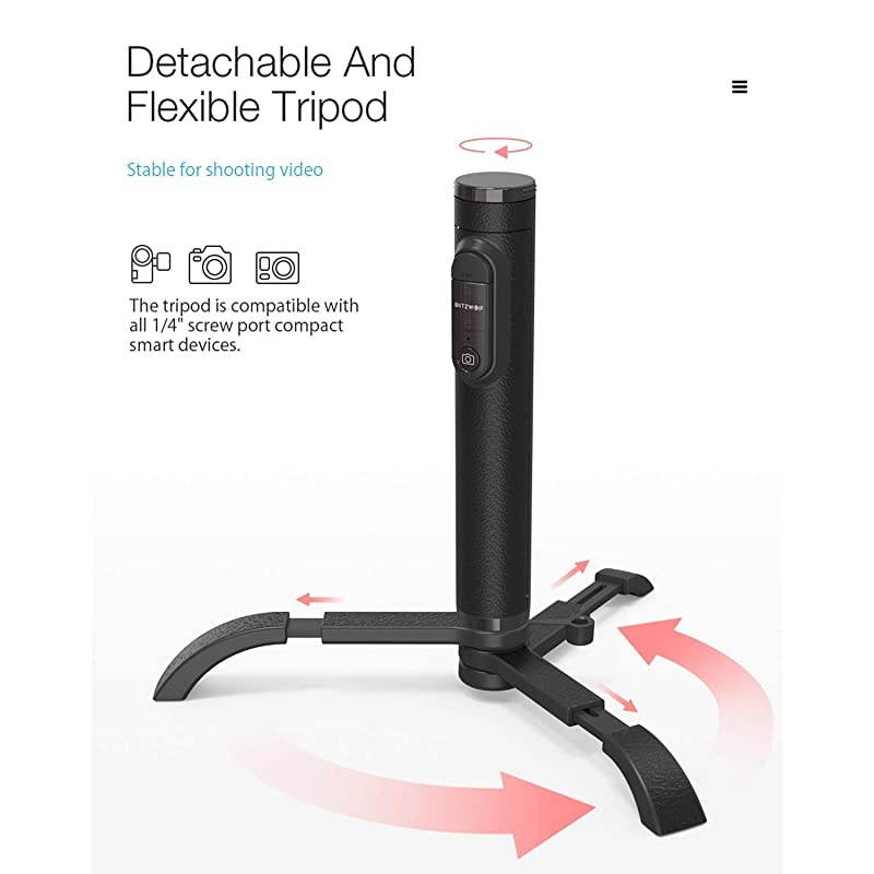 Selfie Stick Tripod,  Extendable Phone Tripod Lightweight Selfie Stick Bluetooth with Remote for iPhone 11 Pro/11/XS MAX/XR/XS/X/8/8 Plus/7/7 Plus/6s/6, Galaxy S10/S9/S9 Plus, More