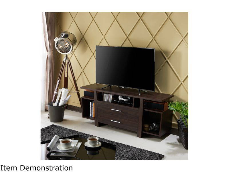 AVF FSL700LUCSW-A 32 - 65" Reflections - Lucerne Curved Pedestal TV Stand