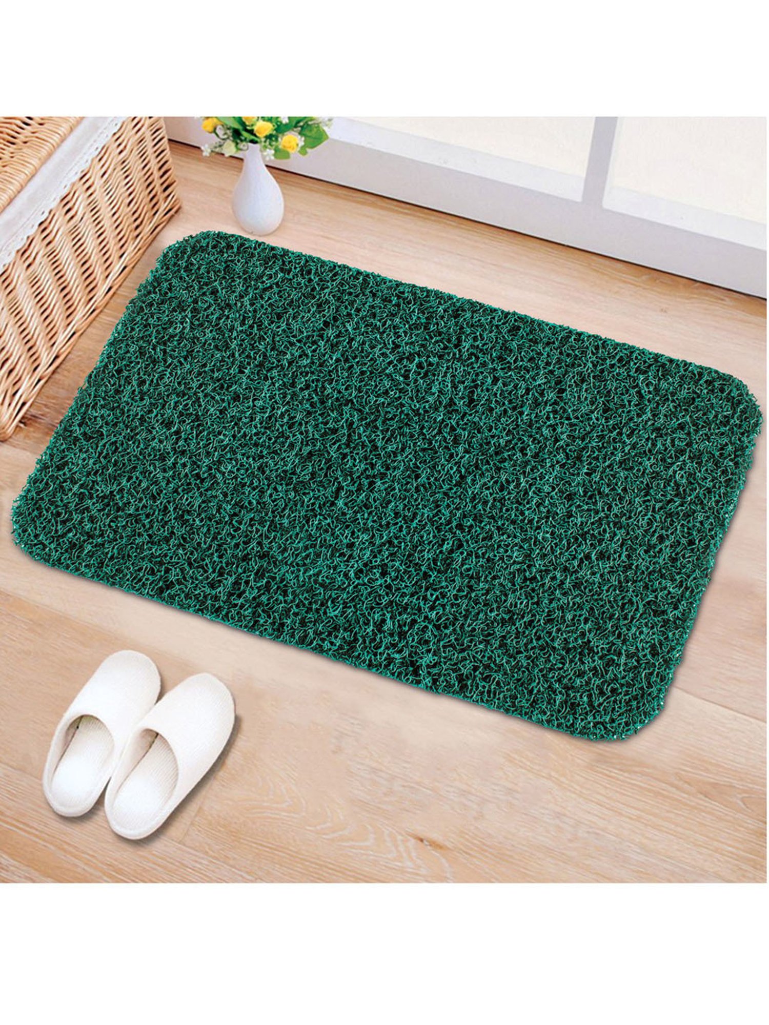 Freelance Green PVC Set of 1 Door Mats