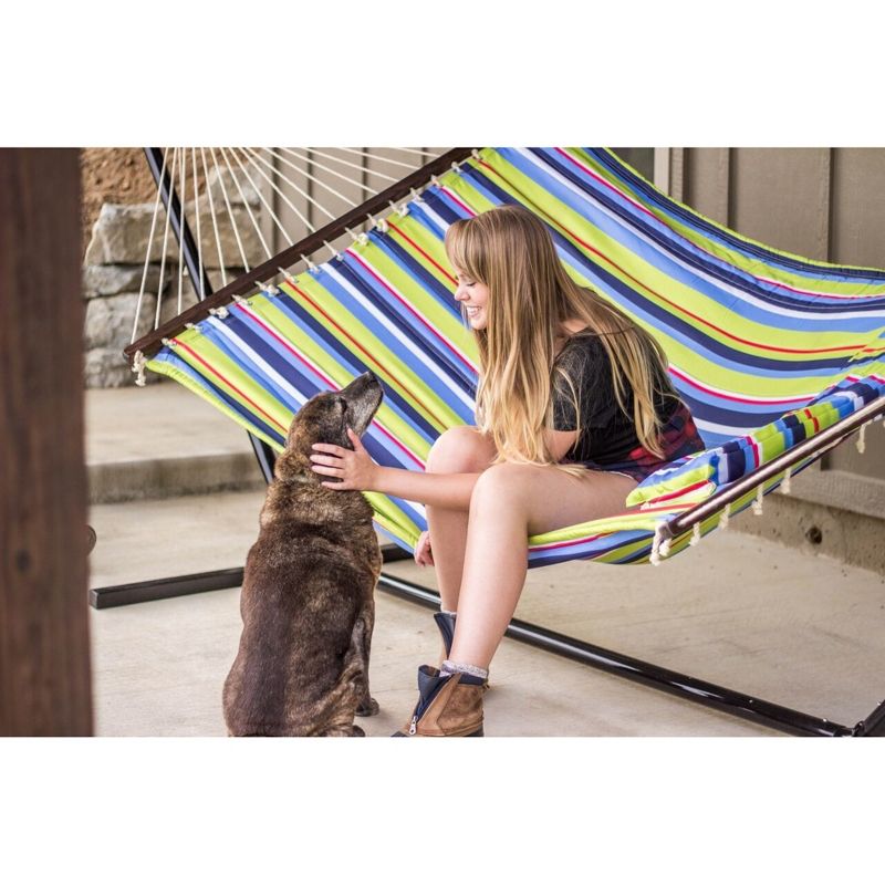 Stansport Antigua Polyester Hammock With Stand 79" x 55"