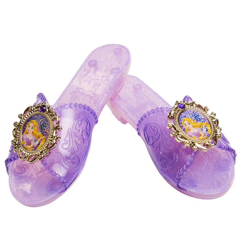 Little Adventures Girls' Princess Gloves White with Diva Crown Silver