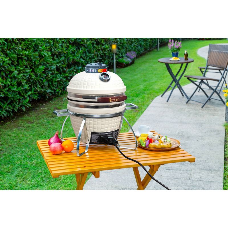 Char-Broil TRU-Infrared Kettleman Charcoal Grill 17302067 - Red