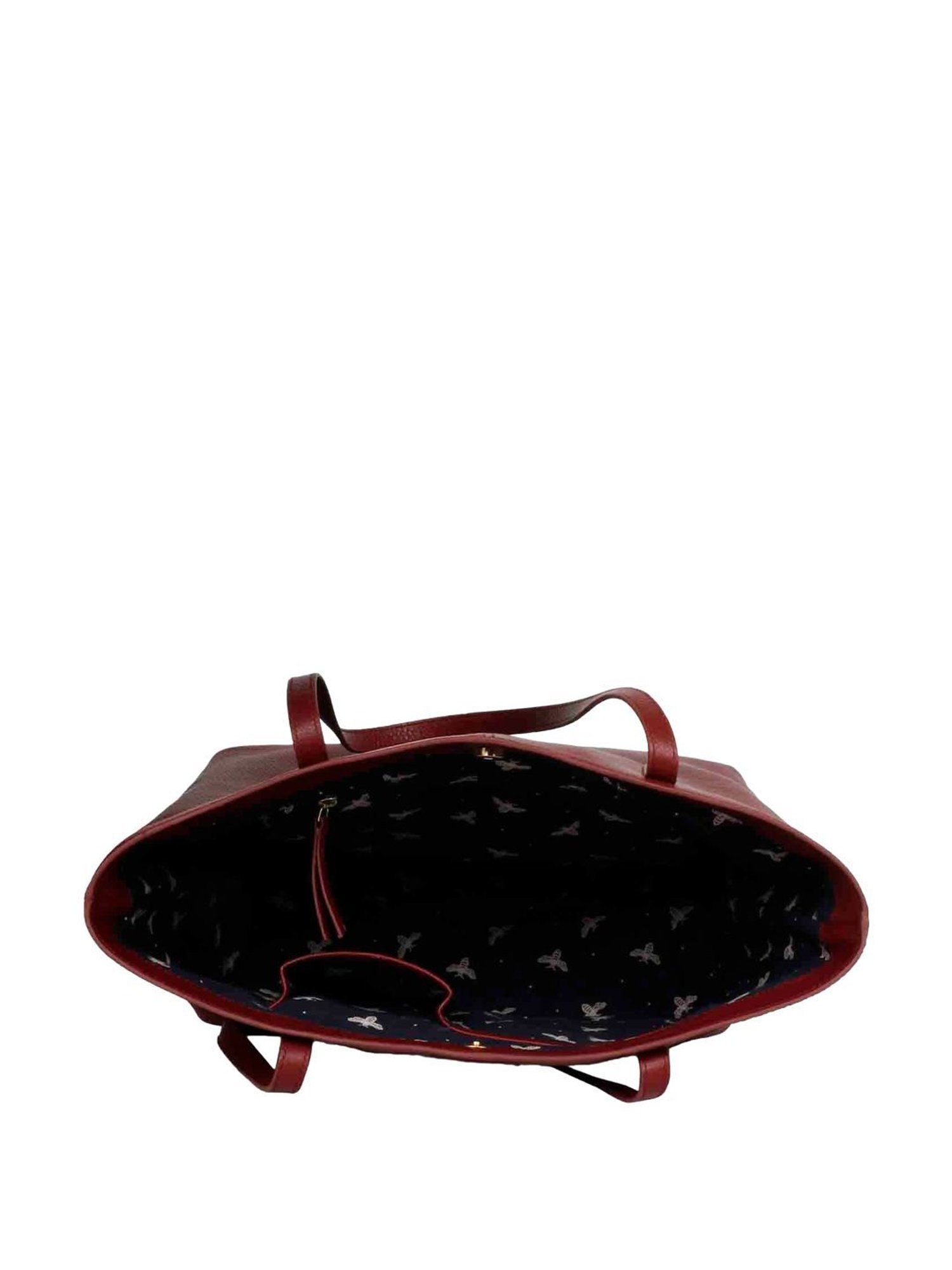 Saint G Maroon Solid Medium Shoulder Handbag