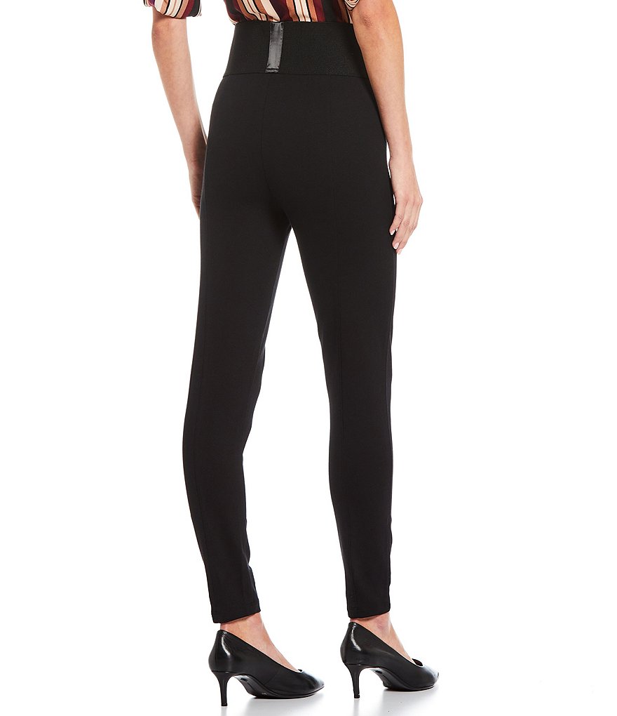 Calvin Klein French Terry Rib Contrast Waistband Leggings