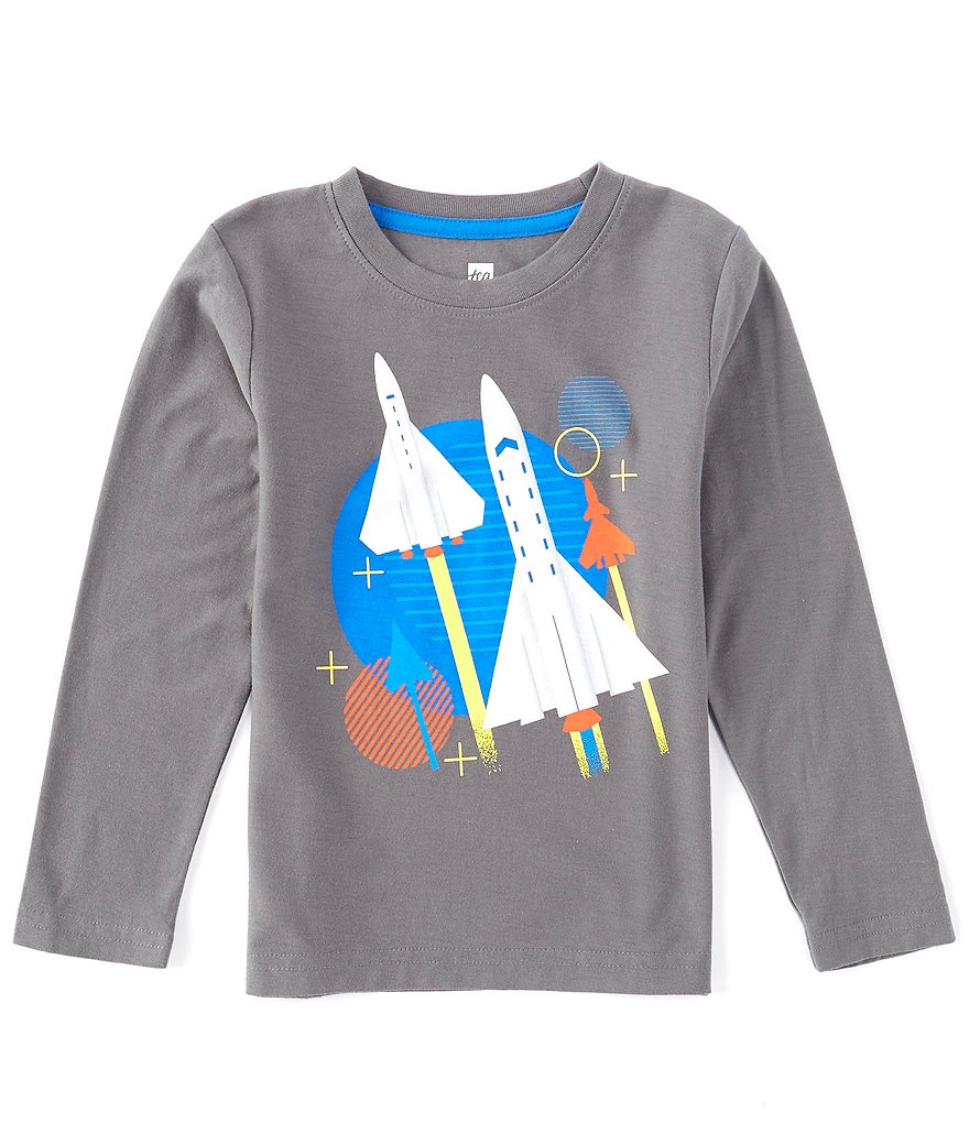 Tea Collection Little Boys 2-6 Space Shuttle Graphic Tee