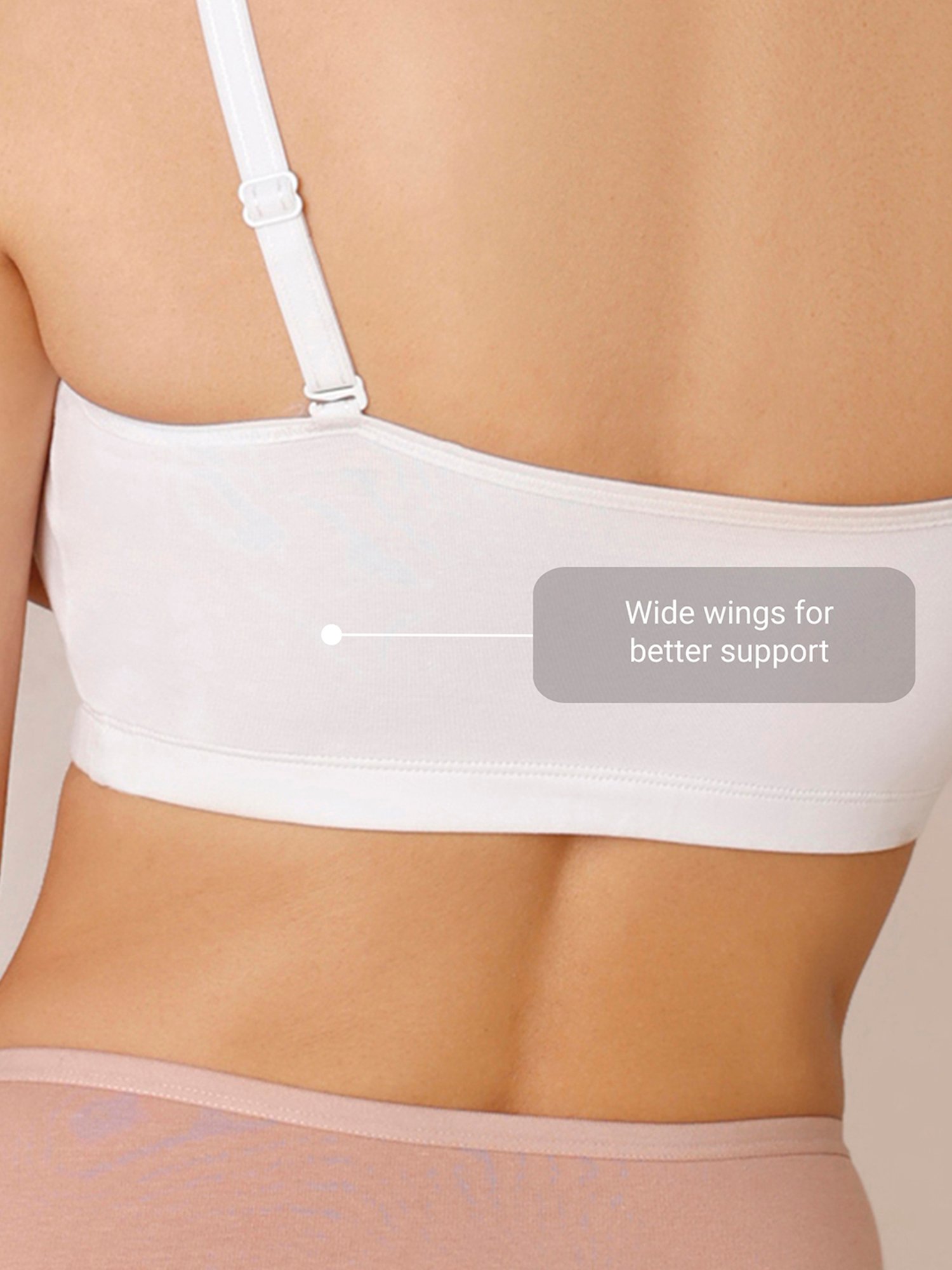 Nykd Blue Non-padded Bra