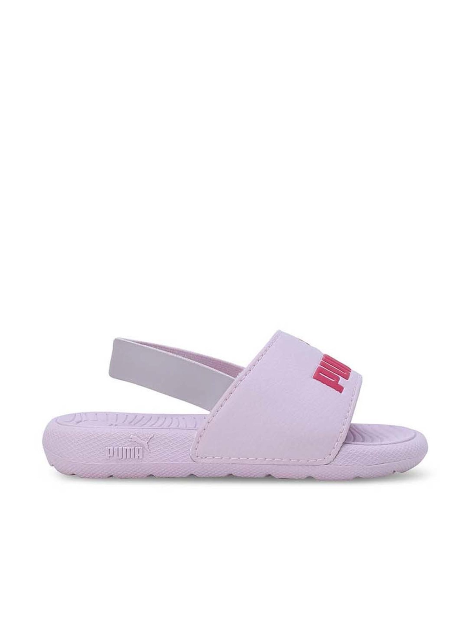 Puma Kids Cool Cat 2.0 Purple Back Strap Sandals