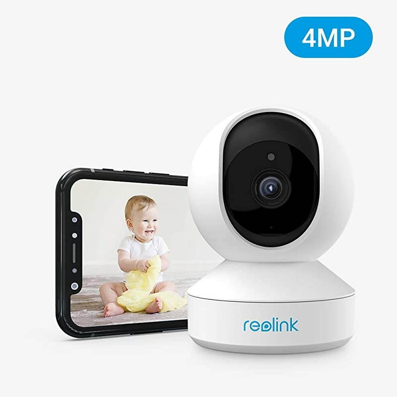 Indoor Security Camera  E1 Pro 4MP HD Plugin WiFi Camera for Home Security DualBand WiFi Multiple Storage Options Motion Alert Night Vision Ideal for Baby MonitorPet Camera