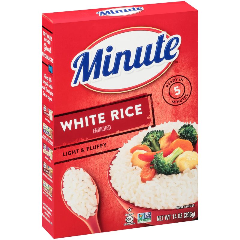 Minute Instant Enriched Long Grain White Rice - 14oz