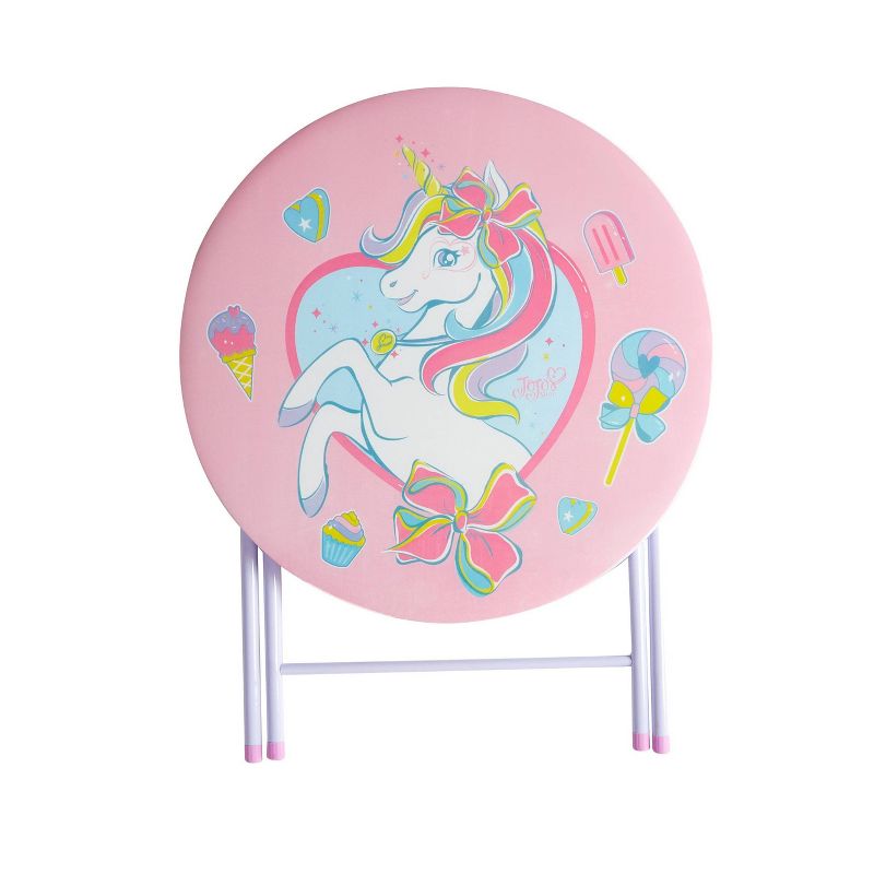 3pc JoJo Siwa Unicorn Round Table and Chair Set